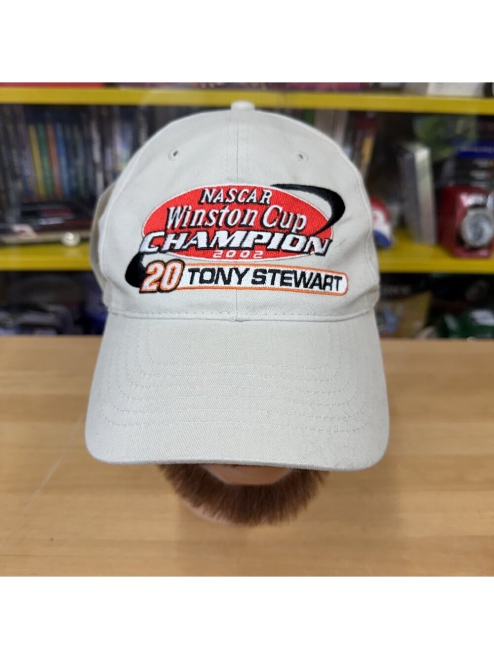 NASCAR Winston Cup Racing Champion 2002 #20 Tony Stewart Hat Cap w/tag